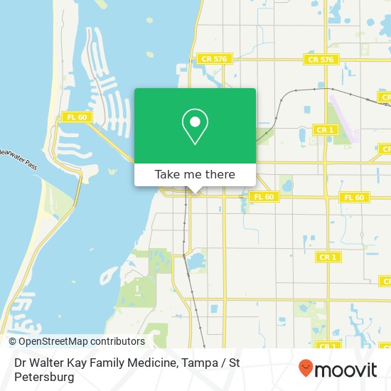 Dr Walter Kay Family Medicine map