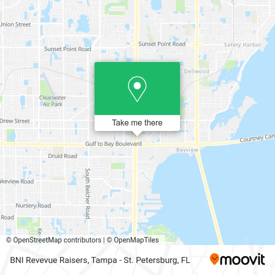 Mapa de BNI Revevue Raisers