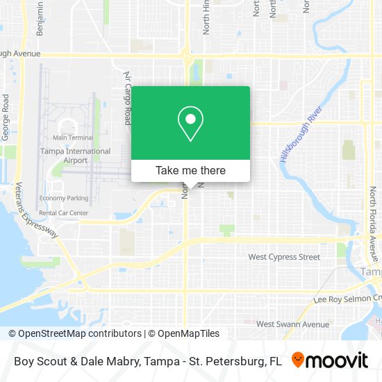 Mapa de Boy Scout & Dale Mabry