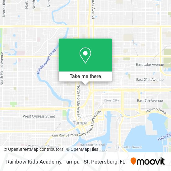 Rainbow Kids Academy map