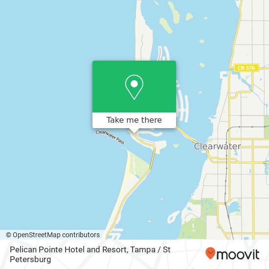 Mapa de Pelican Pointe Hotel and Resort