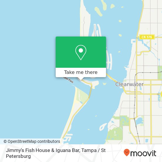 Mapa de Jimmy's Fish House & Iguana Bar