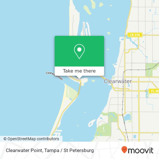 Clearwater Point map