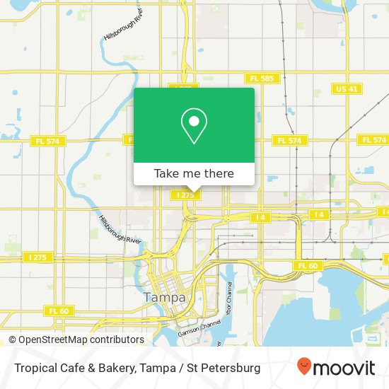 Mapa de Tropical Cafe & Bakery