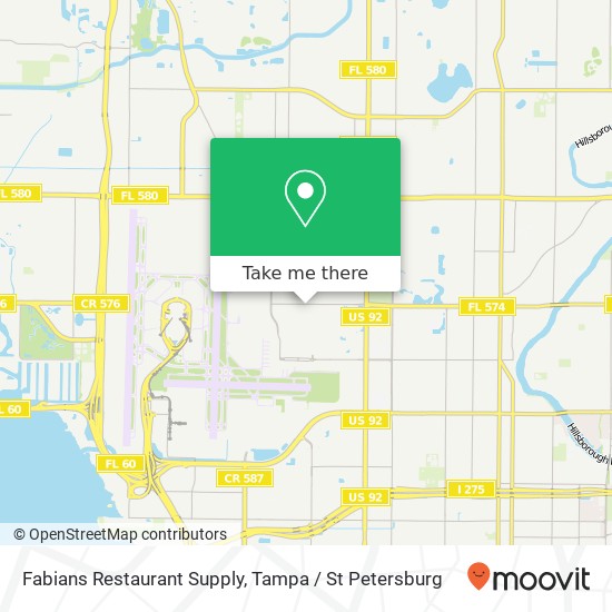 Fabians Restaurant Supply map