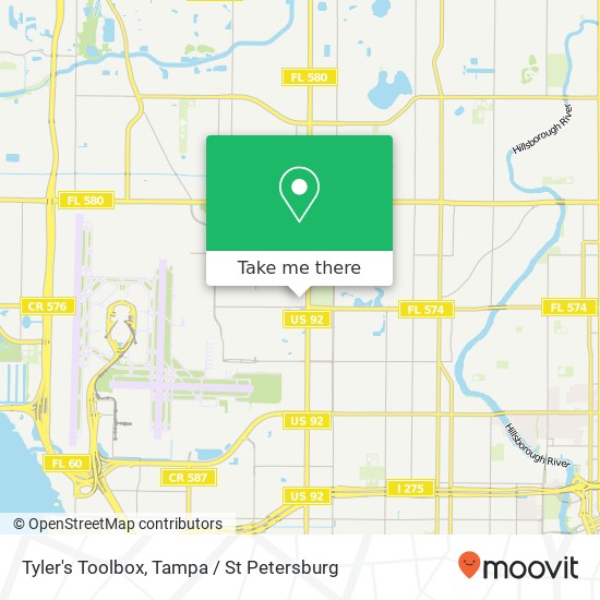 Mapa de Tyler's Toolbox