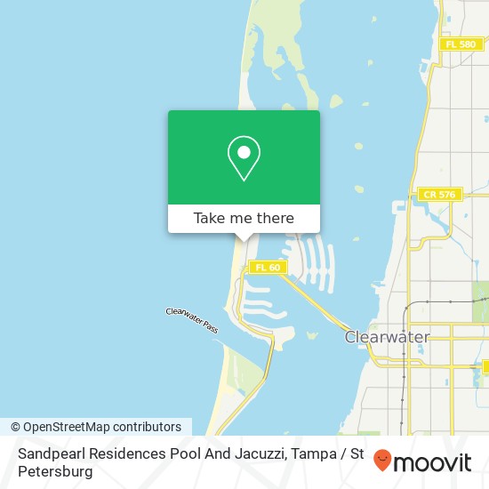 Sandpearl Residences Pool And Jacuzzi map