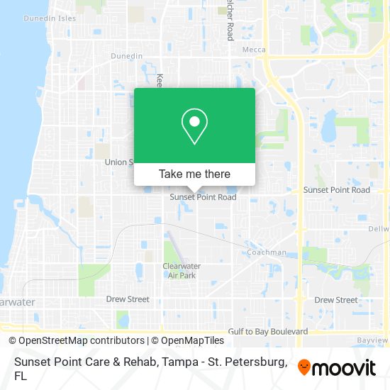 Sunset Point Care & Rehab map