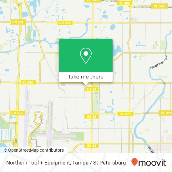 Mapa de Northern Tool + Equipment