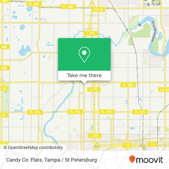 Candy Co. Flats map