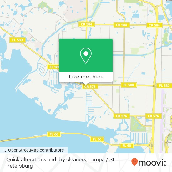 Mapa de Quick alterations and dry cleaners