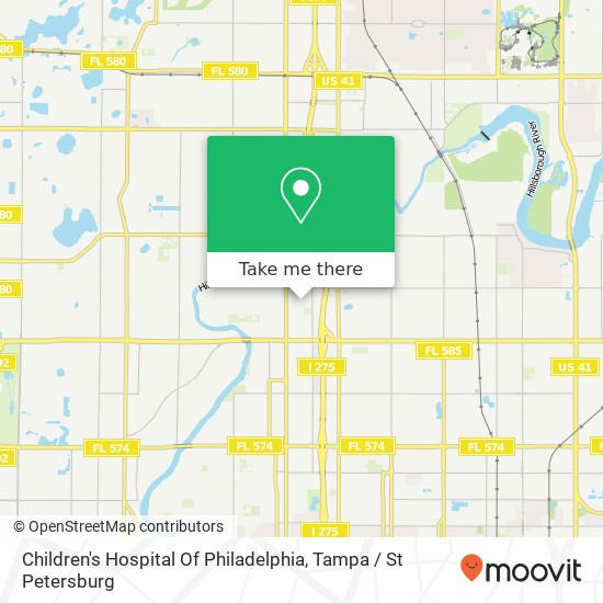 Children's Hospital Of Philadelphia map