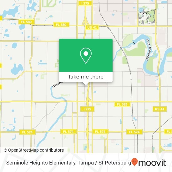 Mapa de Seminole Heights Elementary