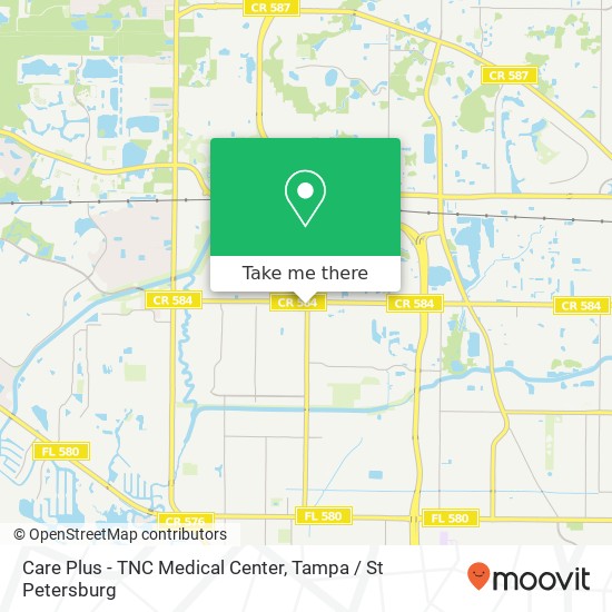 Mapa de Care Plus - TNC Medical Center