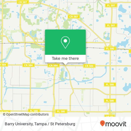 Barry University map