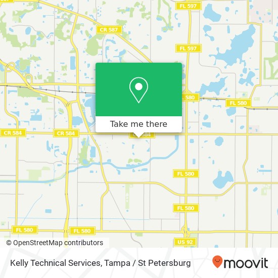 Kelly Technical Services map