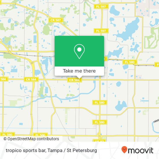 tropico sports bar map