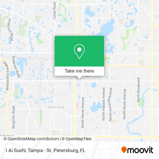 Mapa de I Ai Sushi