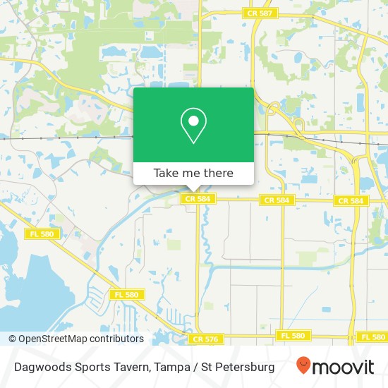 Dagwoods Sports Tavern map