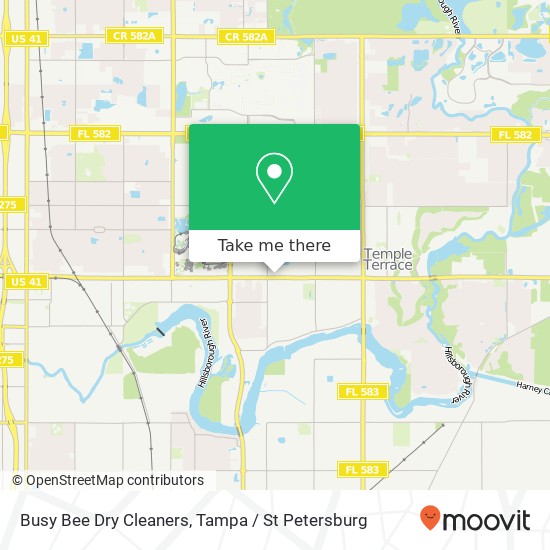 Mapa de Busy Bee Dry Cleaners