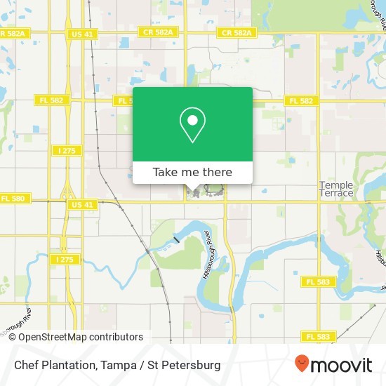 Chef Plantation map