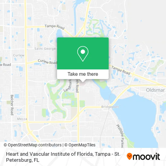 Heart and Vascular Institute of Florida map