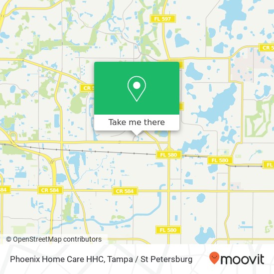 Mapa de Phoenix Home Care HHC