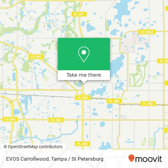 Mapa de EVOS Carrollwood