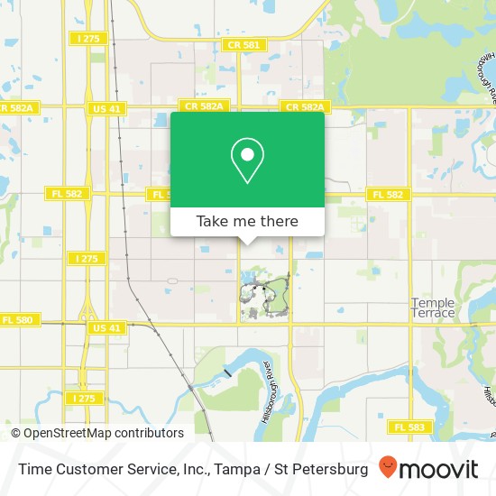 Time Customer Service, Inc. map