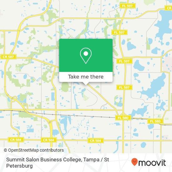 Mapa de Summit Salon Business College