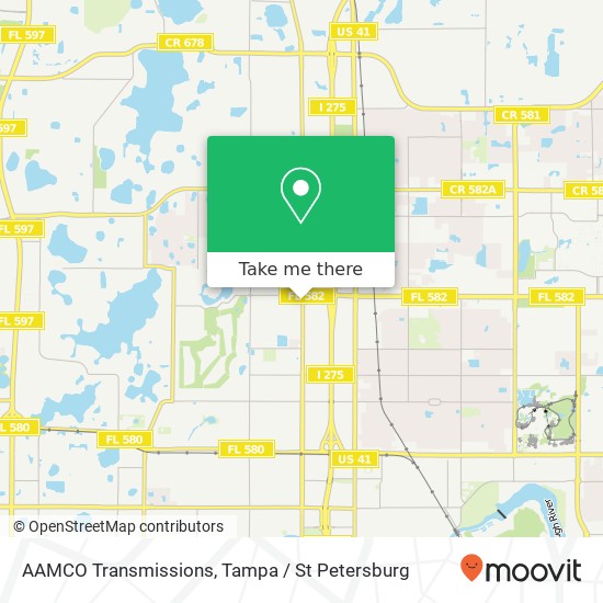 AAMCO Transmissions map