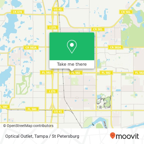 Mapa de Optical Outlet