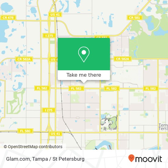 Glam.com map