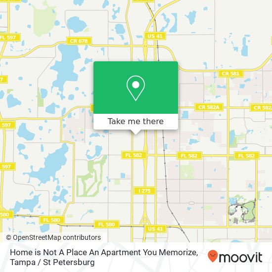 Mapa de Home is Not A Place An Apartment You Memorize