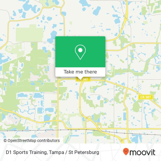 D1 Sports Training map