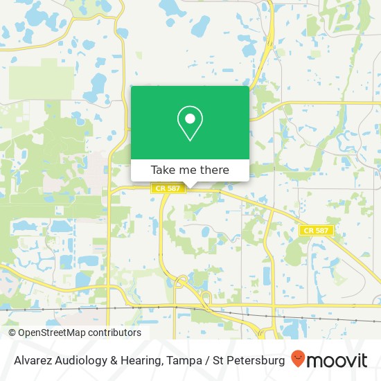 Mapa de Alvarez Audiology & Hearing