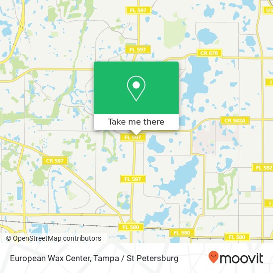 European Wax Center map