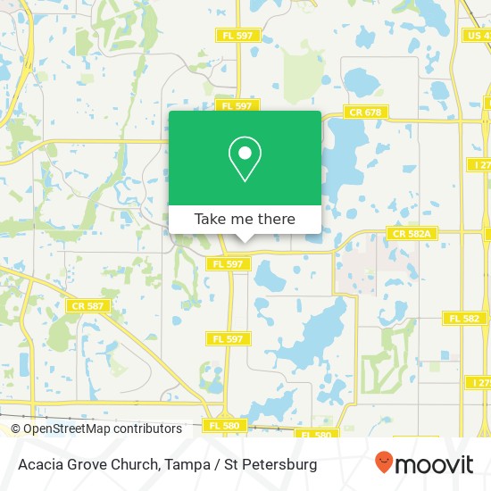 Mapa de Acacia Grove Church