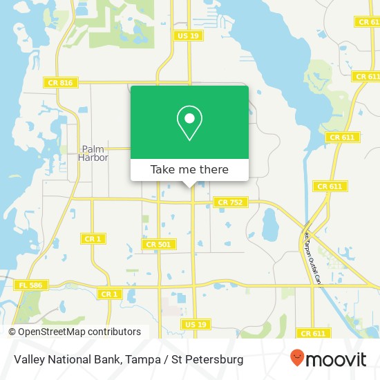 Valley National Bank map