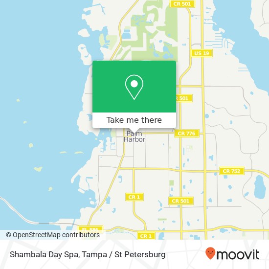 Mapa de Shambala Day Spa
