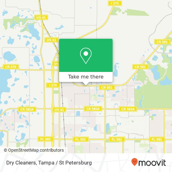 Dry Cleaners map