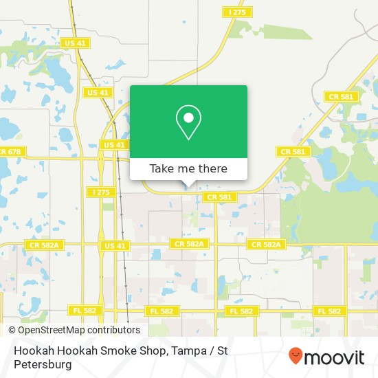 Mapa de Hookah Hookah Smoke Shop