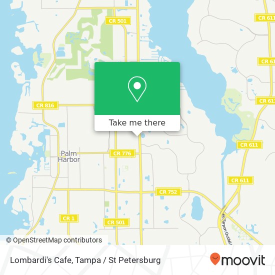 Mapa de Lombardi's Cafe