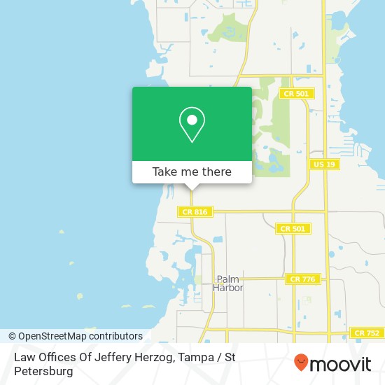 Mapa de Law Offices Of Jeffery Herzog