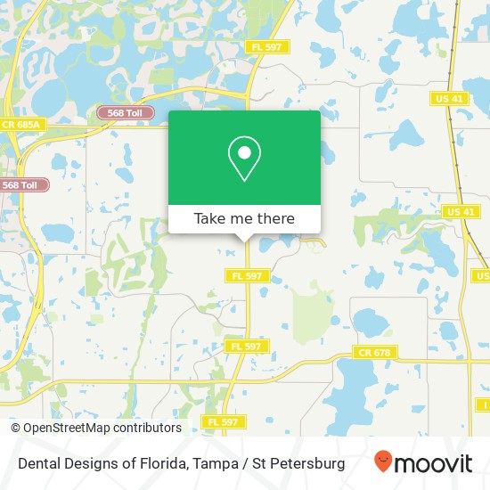 Mapa de Dental Designs of Florida