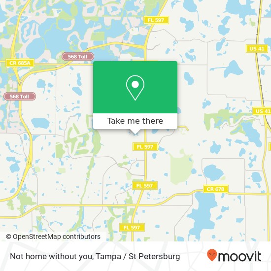 Not home without you map