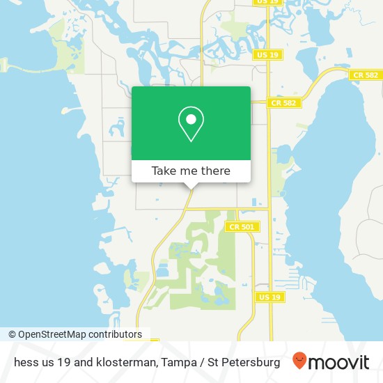 hess us 19 and klosterman map