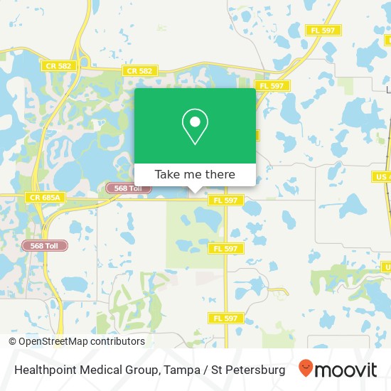 Mapa de Healthpoint Medical Group