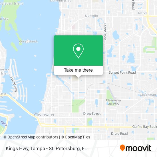 Mapa de Kings Hwy