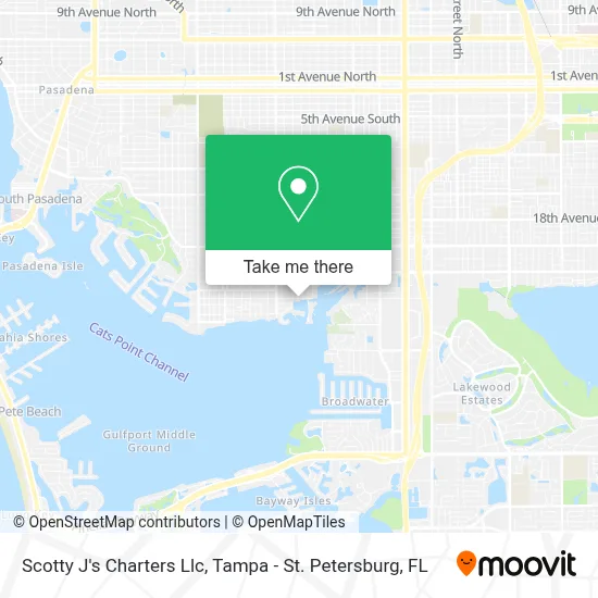 Scotty J's Charters Llc map